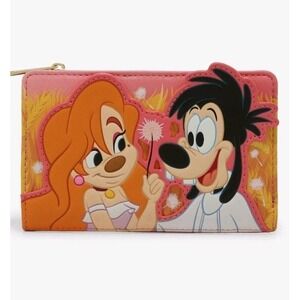 NWT Loungefly Disney A Goofy Movie Max & Roxanne Dandelion Wallet Love Valentine